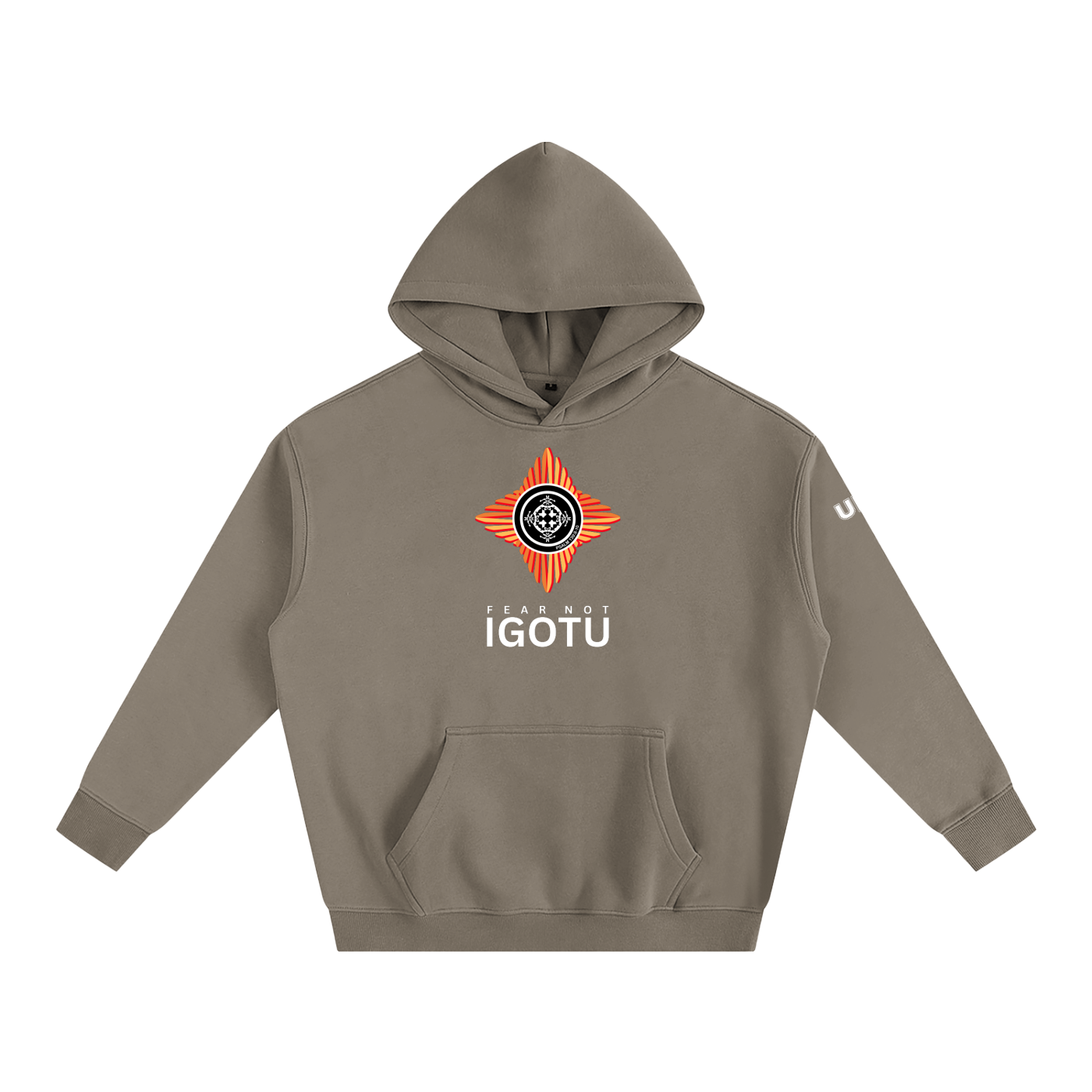 URD1 - Oversize Fleeced Hoodie - IGOTU-001