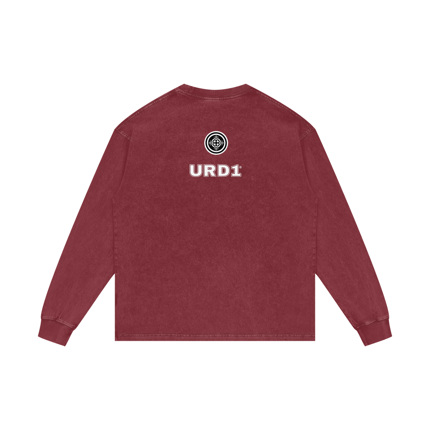 URD1 - Street-Praise T-Shirt -ALL GLORY - Acid Wash Oversize Long Sleeve T-Shirt