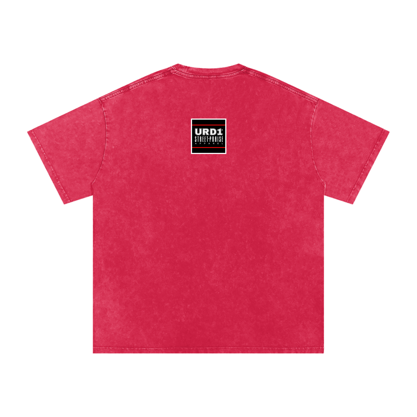 URD1 - Snow Washed Oversized Cotton T-Shirt - GOD CAN
