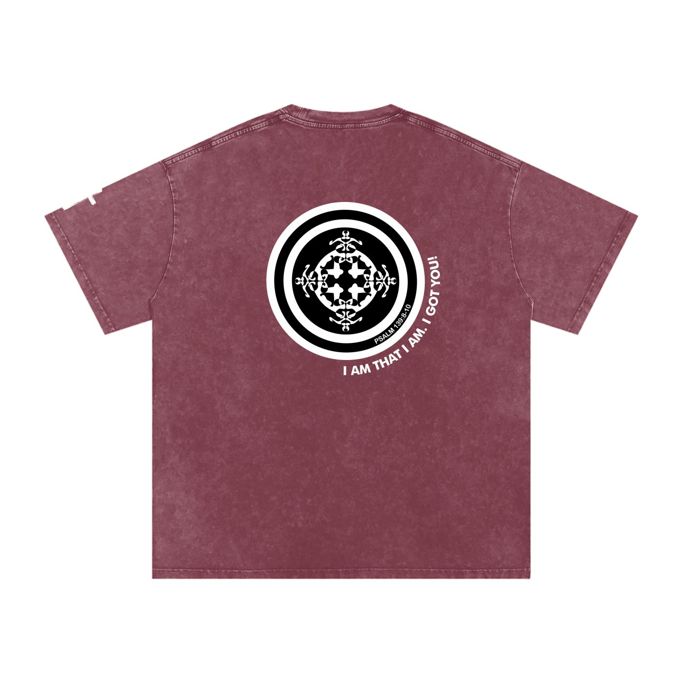 URD1 - Snow Washed Oversized Cotton T-Shirt - All Praise