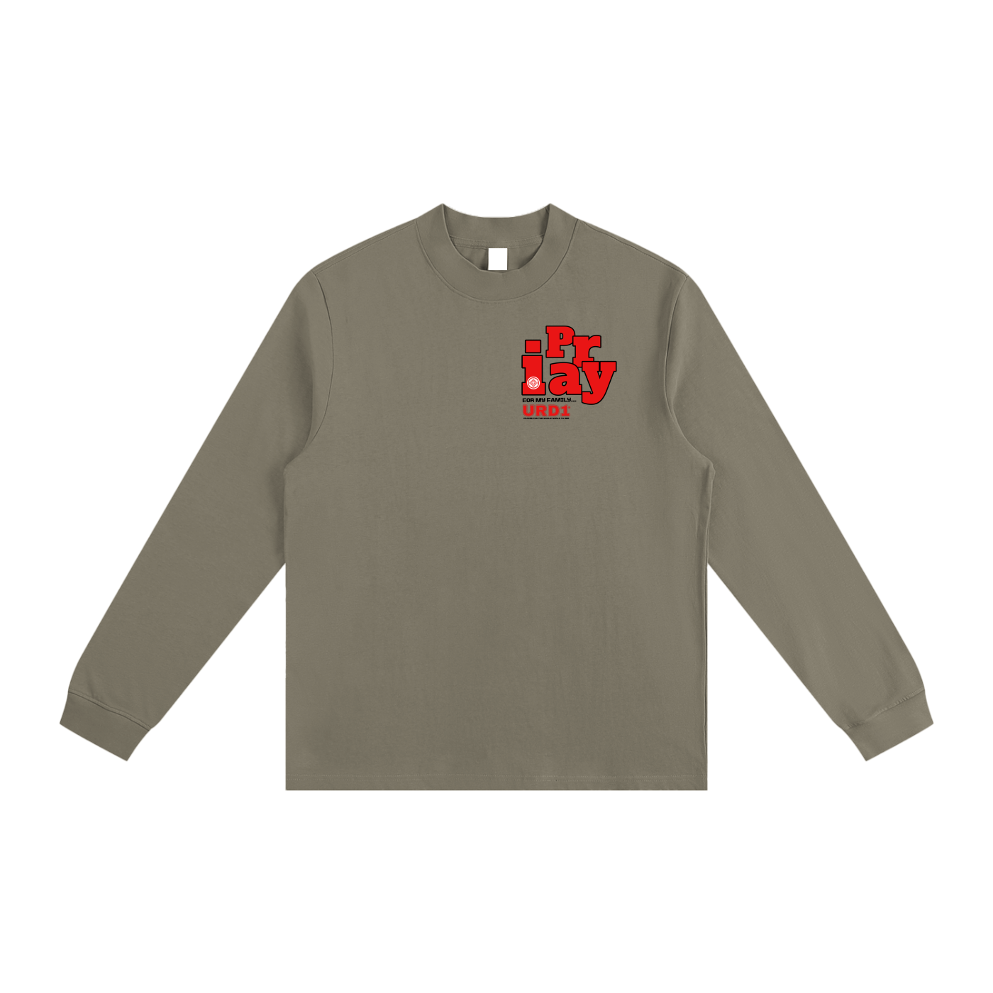 Essential Non-Shrink Mock Neck Sweatshirt