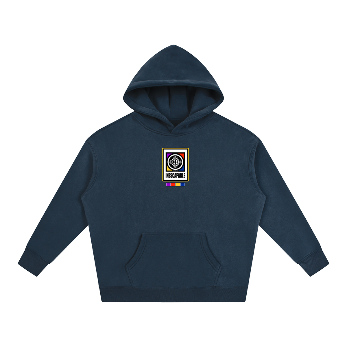 URD1- Oversize Fleeced Hoodie - INESCAPABLE