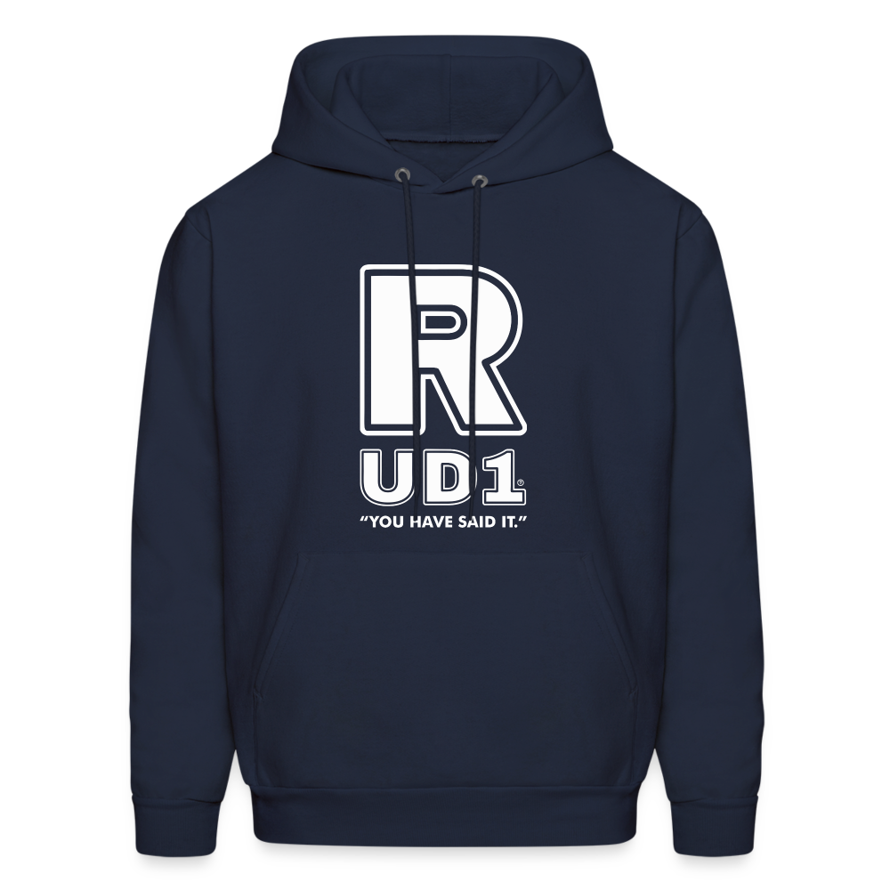 URD1- RUD1? You Have Said It - Men Impact Hoodie - navy