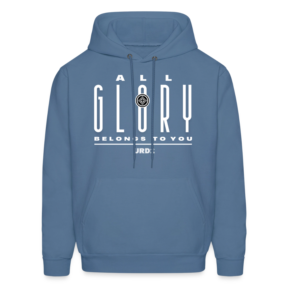 URD1- All Glory Street-Praise Hoodie - denim blue