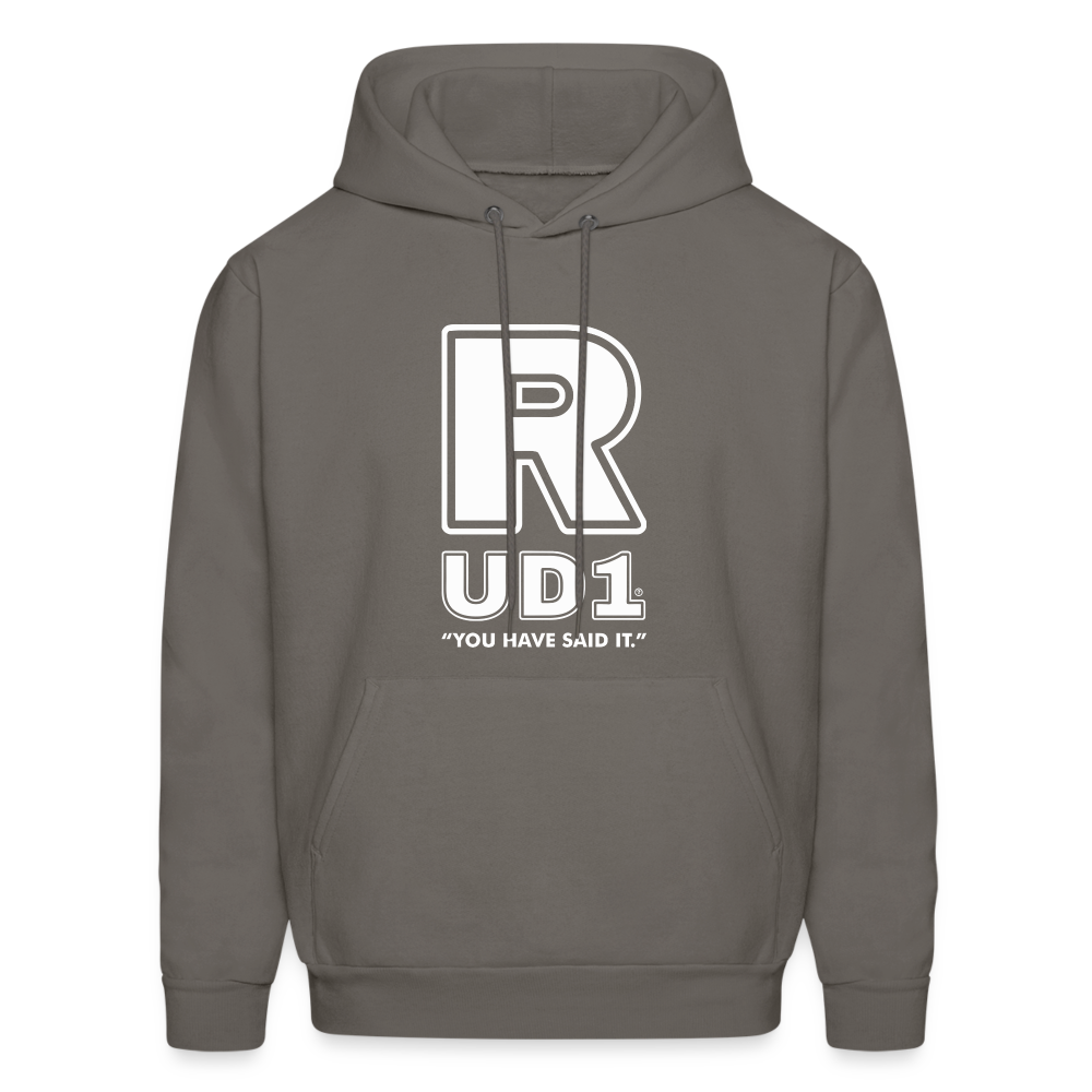 URD1- RUD1? You Have Said It - Men Impact Hoodie - asphalt gray