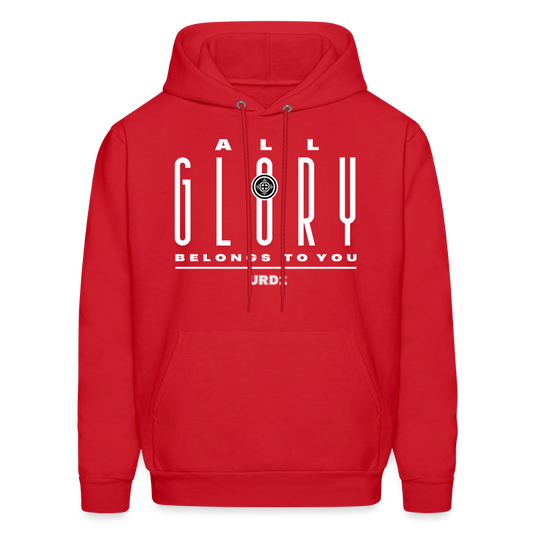 URD1- All Glory Street-Praise Hoodie - red