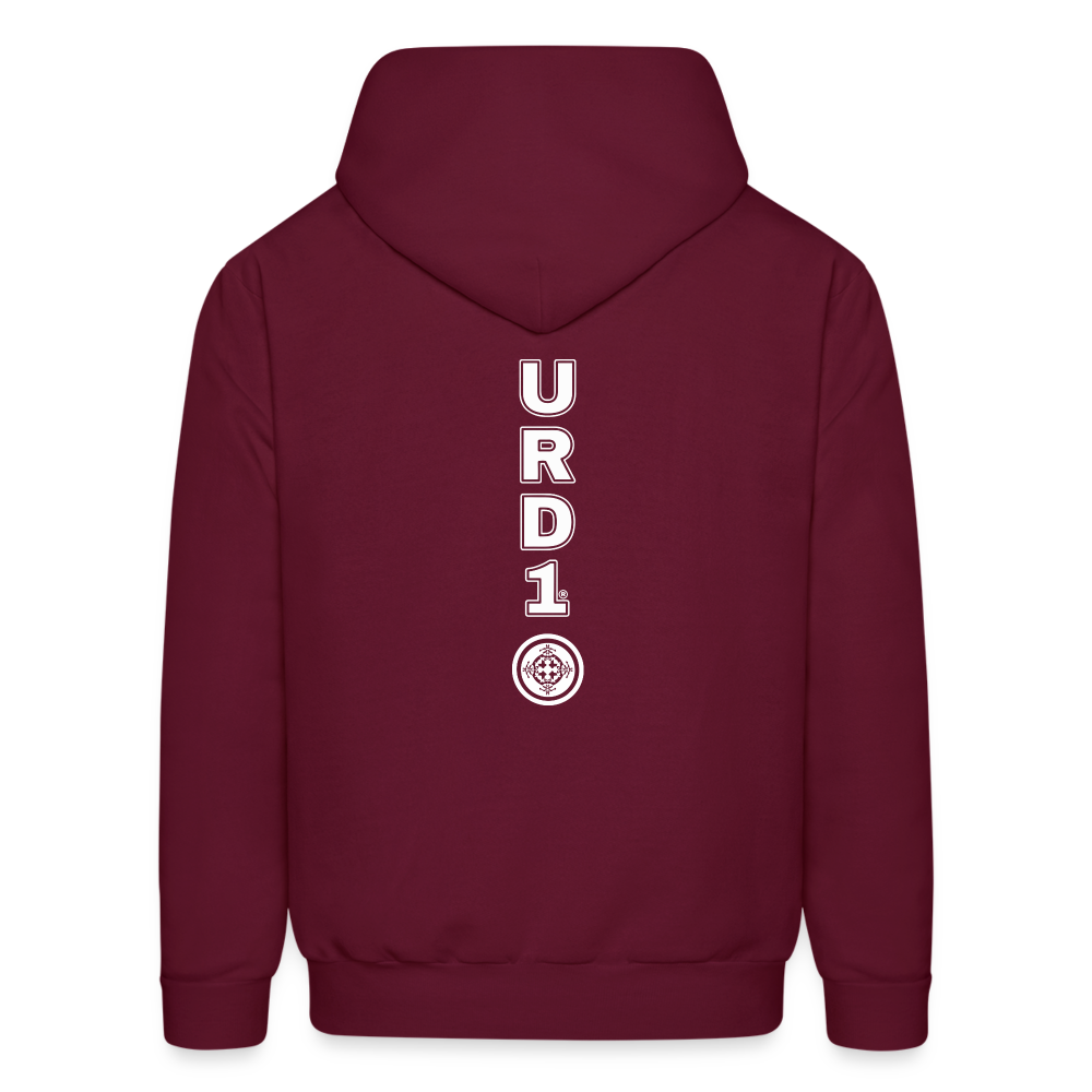 URD1- RUD1? You Have Said It - Men Impact Hoodie - burgundy