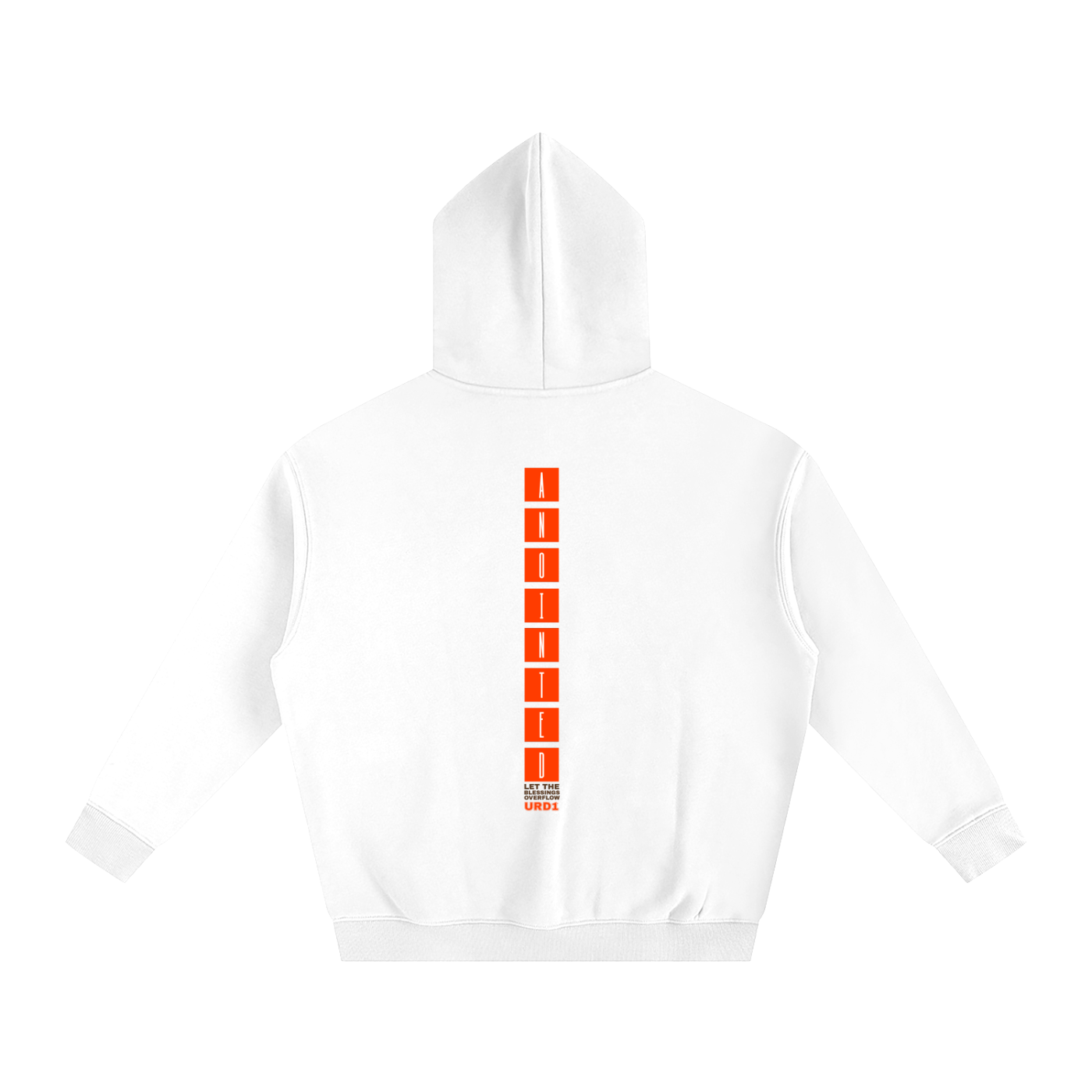 URD1 - "ANOINTED" - Oversize Fleeced Hoodie -LC01