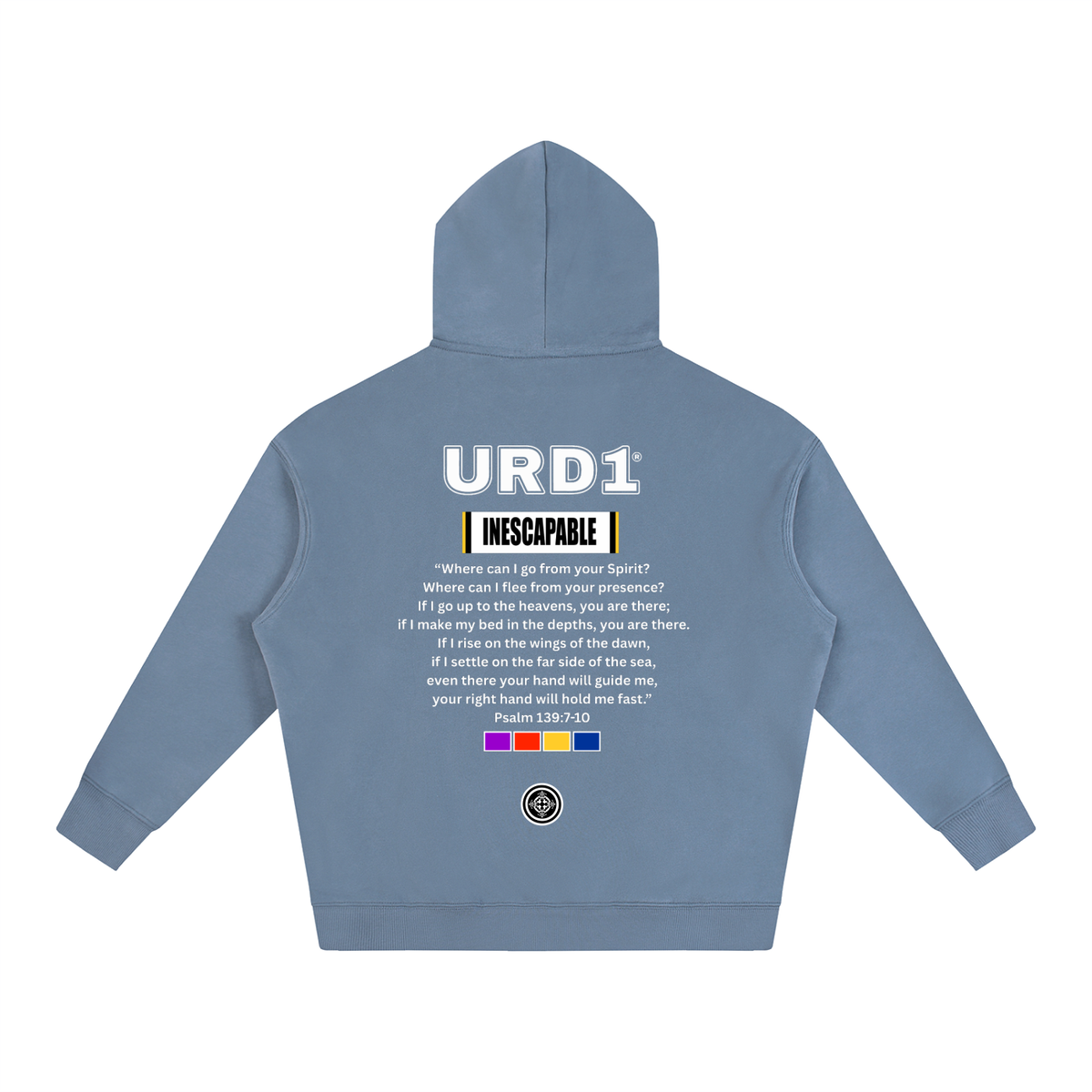 URD1- Oversize Fleeced Hoodie - INESCAPABLE