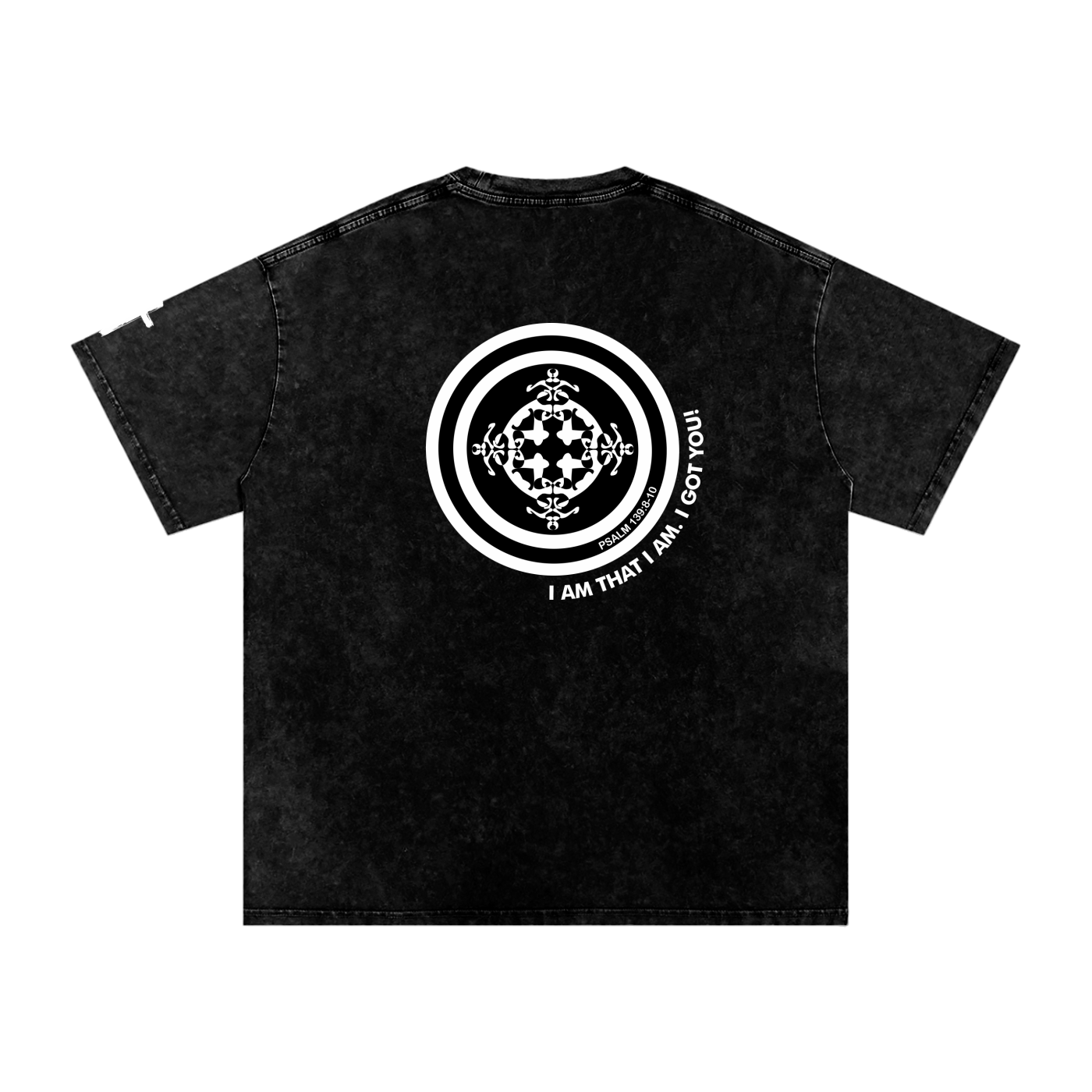 URD1 - Snow Washed Oversized Cotton T-Shirt - All Praise