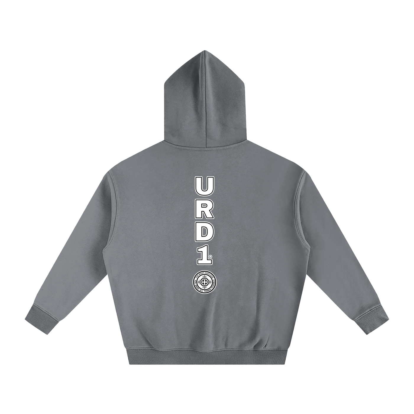URD1-HOLY Is Your Name - Oversize Fleeced Hoodie