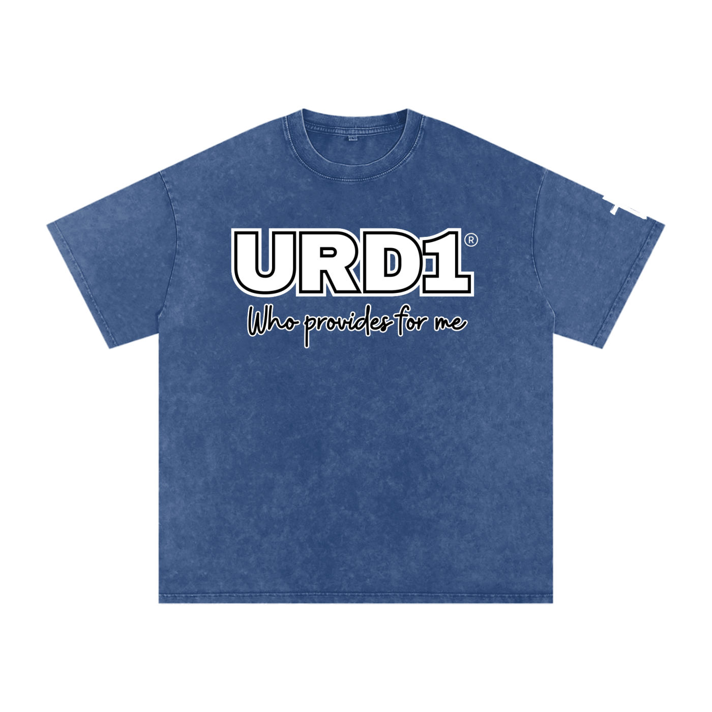 URD1 - Snow Washed Oversized Cotton T-Shirt - Who Provides