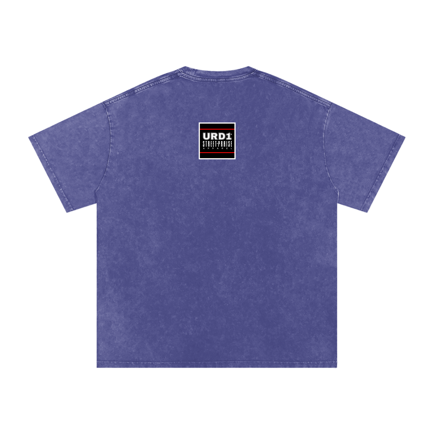 URD1 - Snow Washed Oversized Cotton T-Shirt - GOD KNOWS