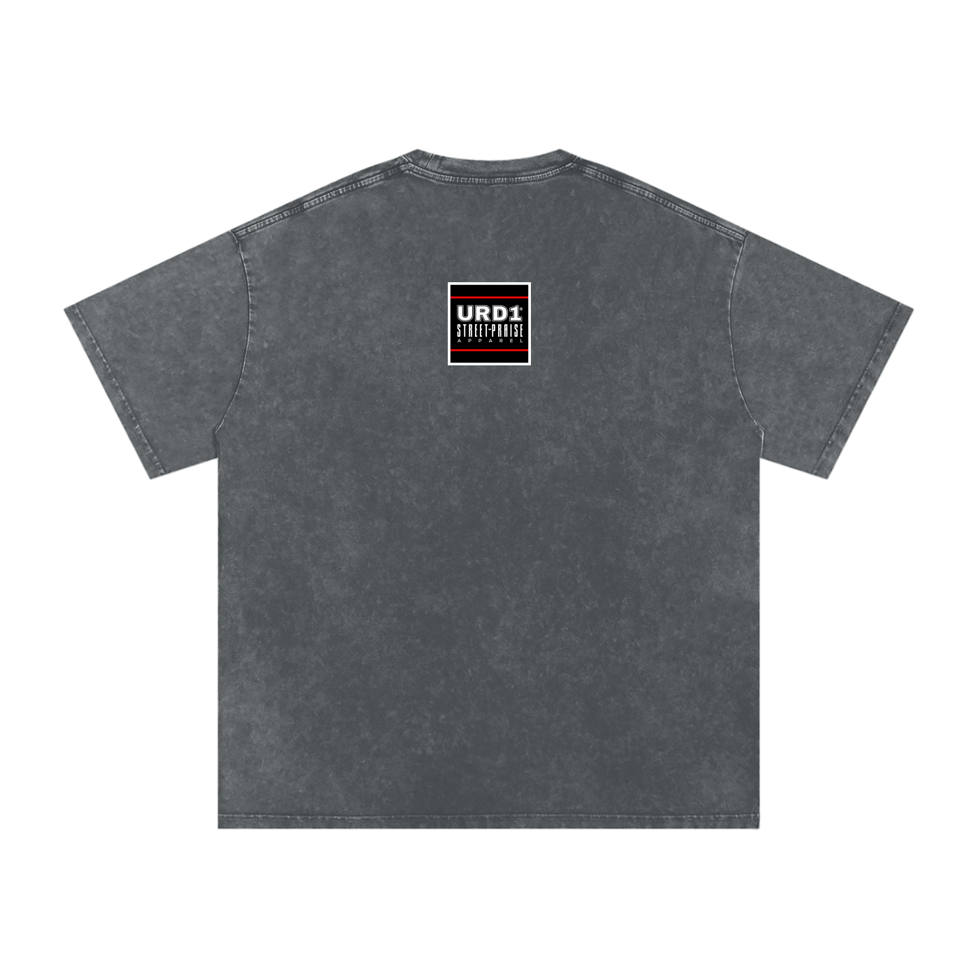 URD1- Snow Washed Oversized Cotton T-Shirt-GOD SEES