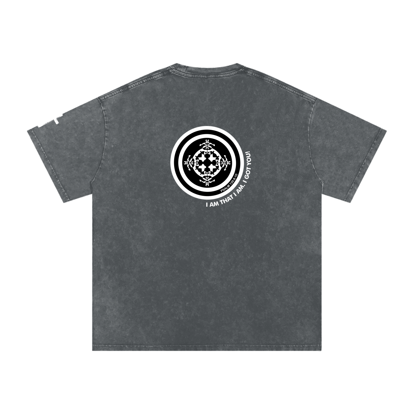 URD1 - Snow Washed Oversized Cotton T-Shirt - My Strength