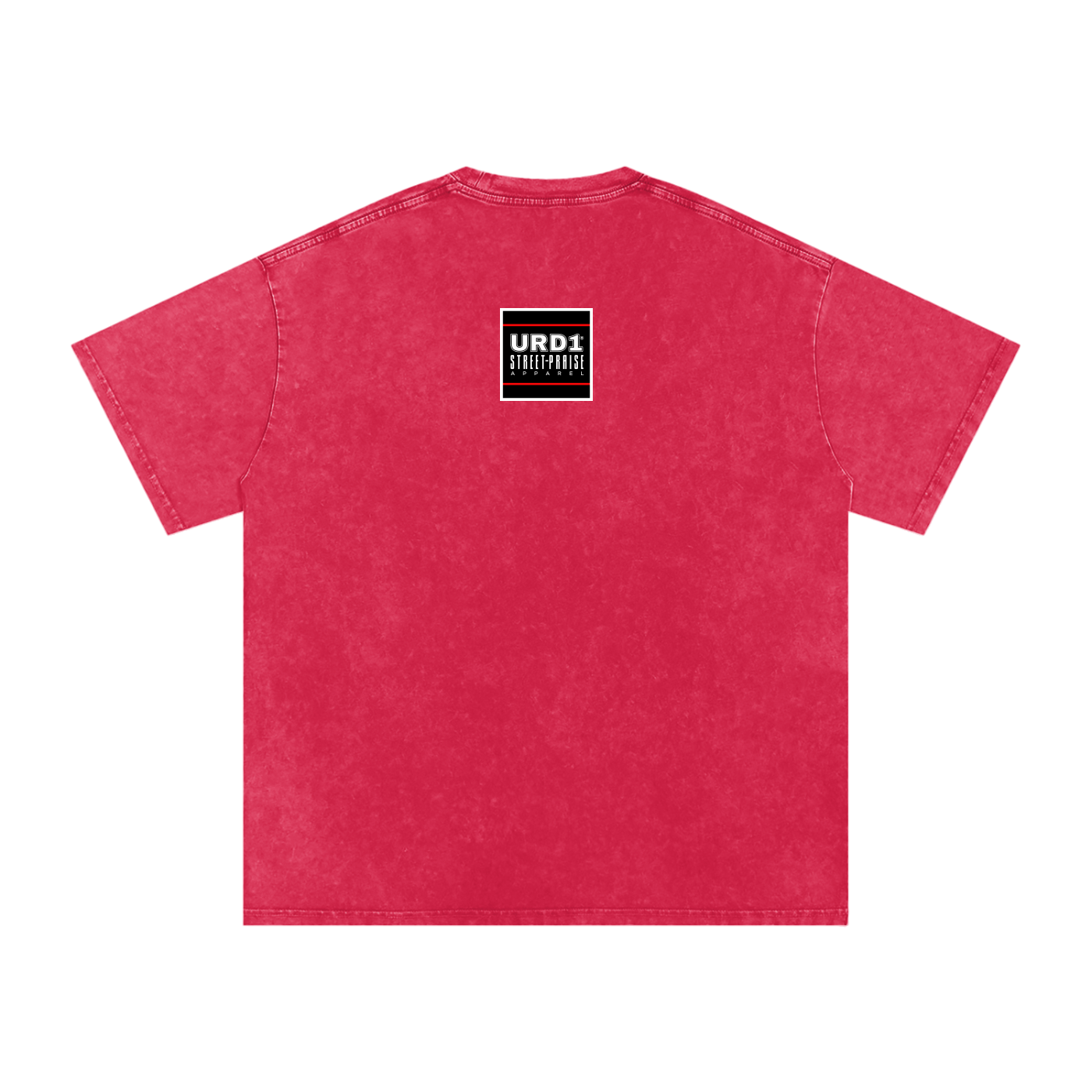 URD1 - Snow Washed Oversized Cotton T-Shirt - GOD KNOWS