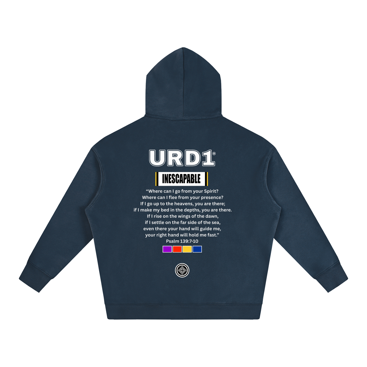 URD1- Oversize Fleeced Hoodie - INESCAPABLE