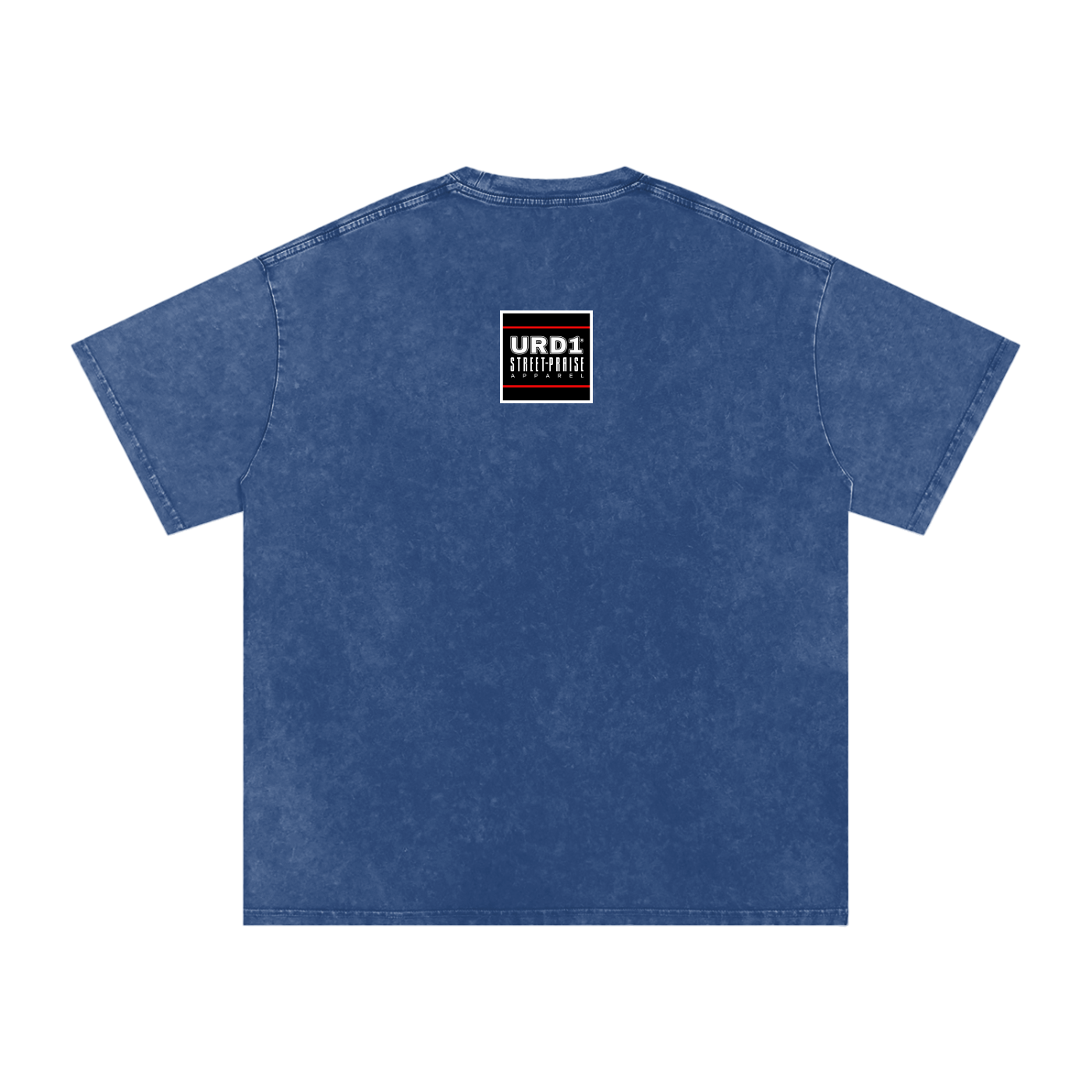 URD1 - Snow Washed Oversized Cotton T-Shirt - GOD CAN