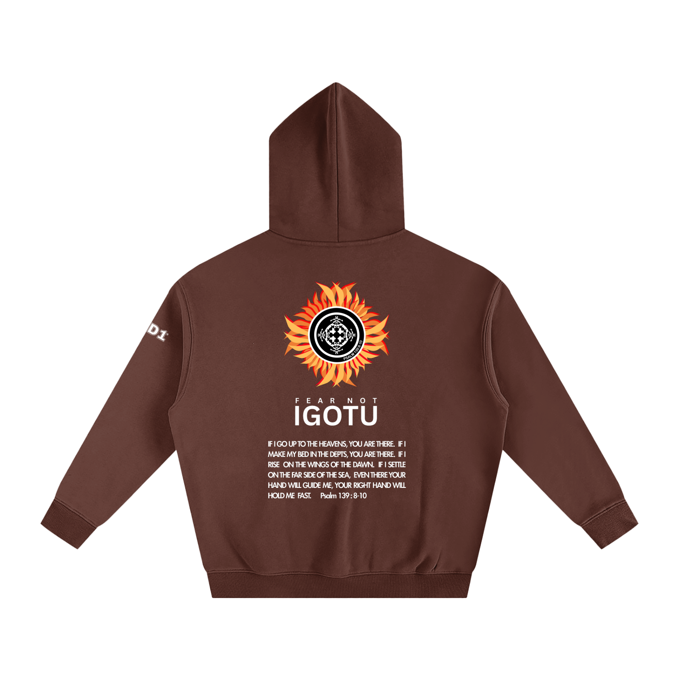URD1 - Oversize Fleeced Hoodie - IGOTU-001