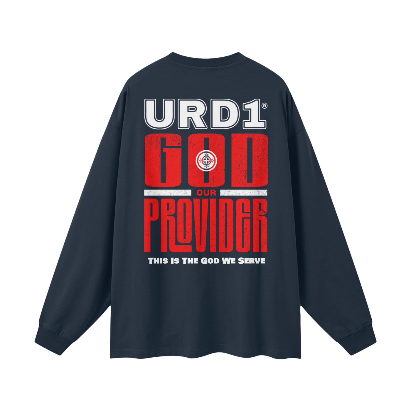 URD1 -  "GOD OUR PROVIDER" - 100% Cotton Long Sleeve Tee