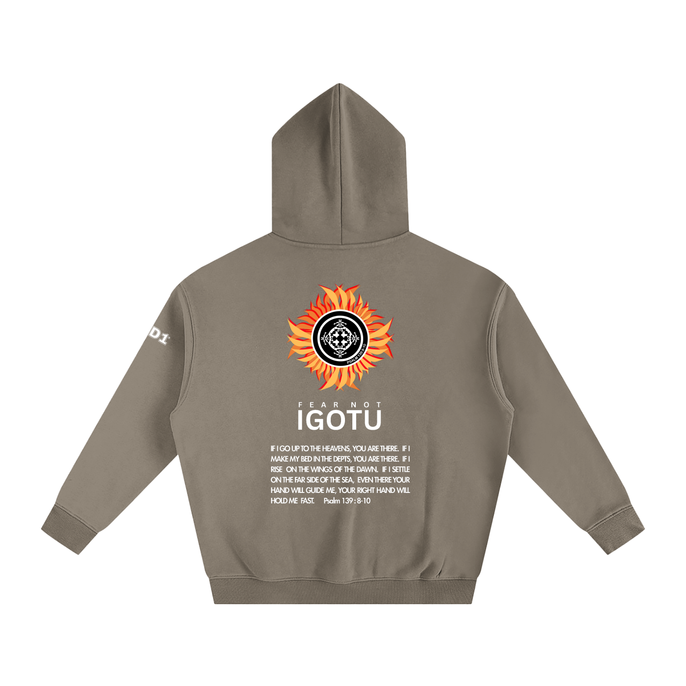 URD1 - Oversize Fleeced Hoodie - IGOTU-001