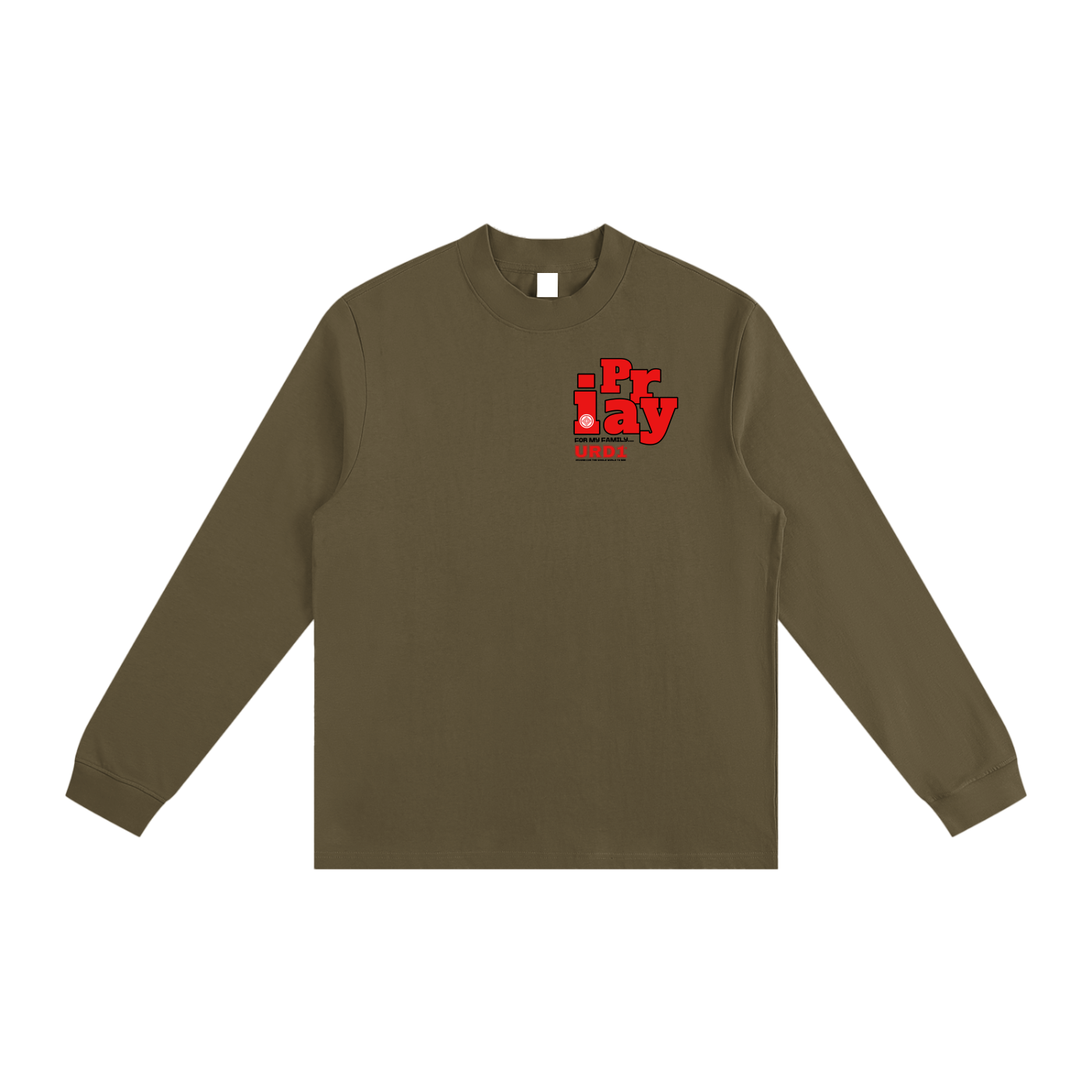 Essential Non-Shrink Mock Neck Sweatshirt