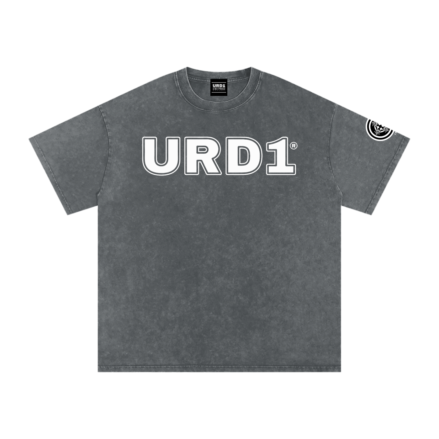 URD1 - Snow Washed Oversized Cotton T-Shirt-001