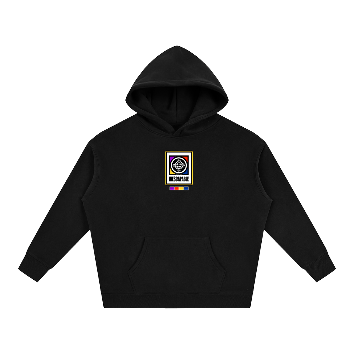 URD1- Oversize Fleeced Hoodie - INESCAPABLE