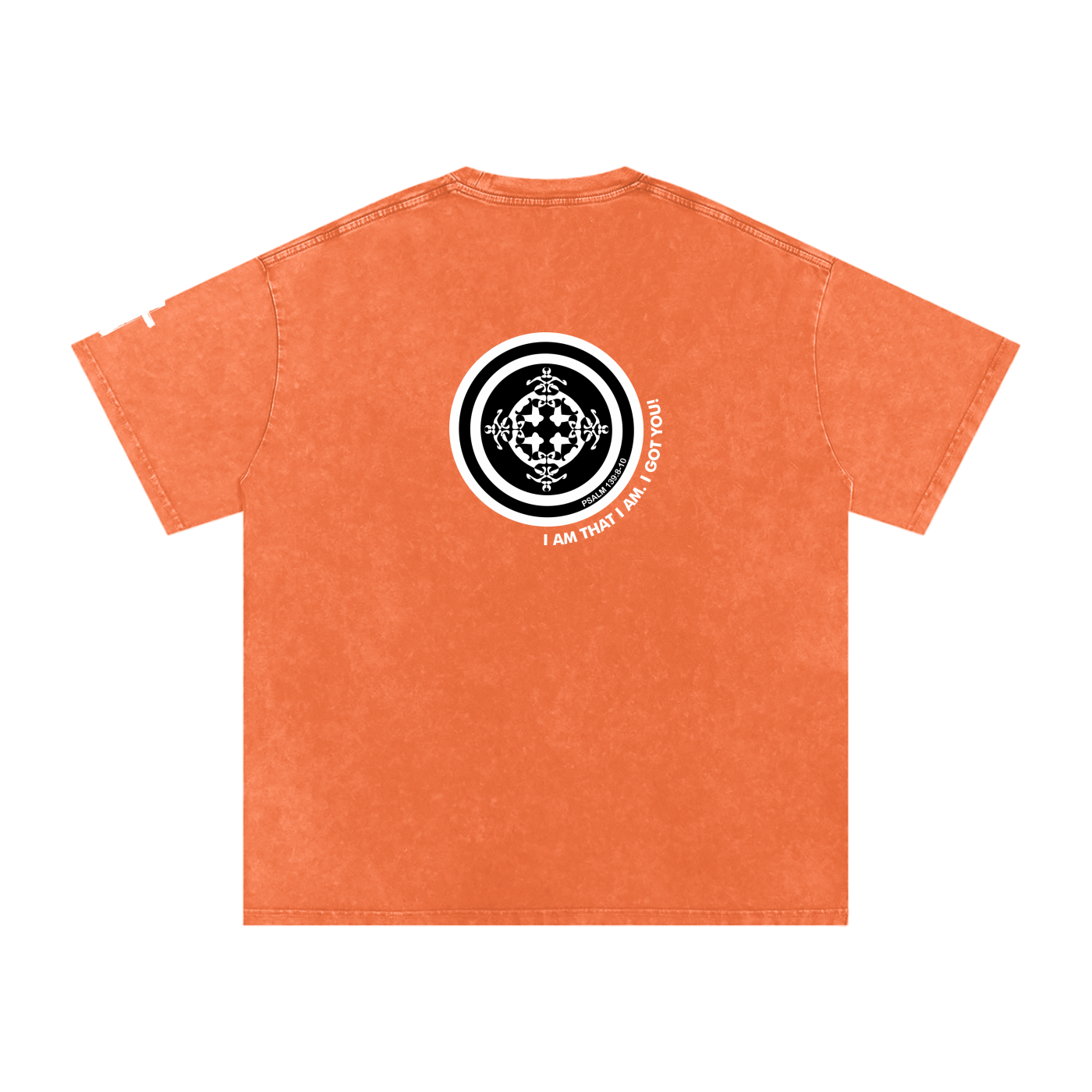 URD1 - Snow Washed Oversized Cotton T-Shirt - My Strength