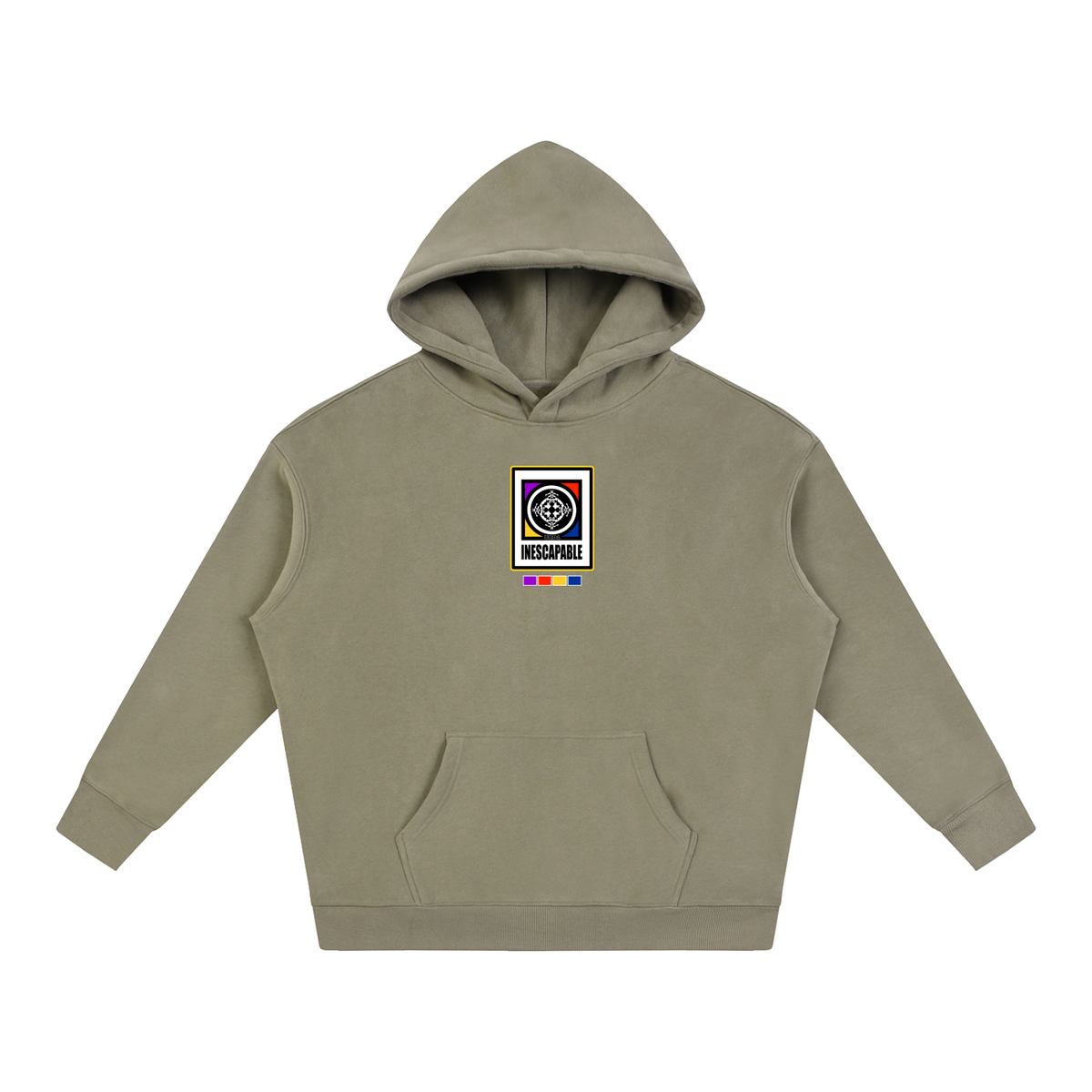 URD1- Oversize Fleeced Hoodie - INESCAPABLE