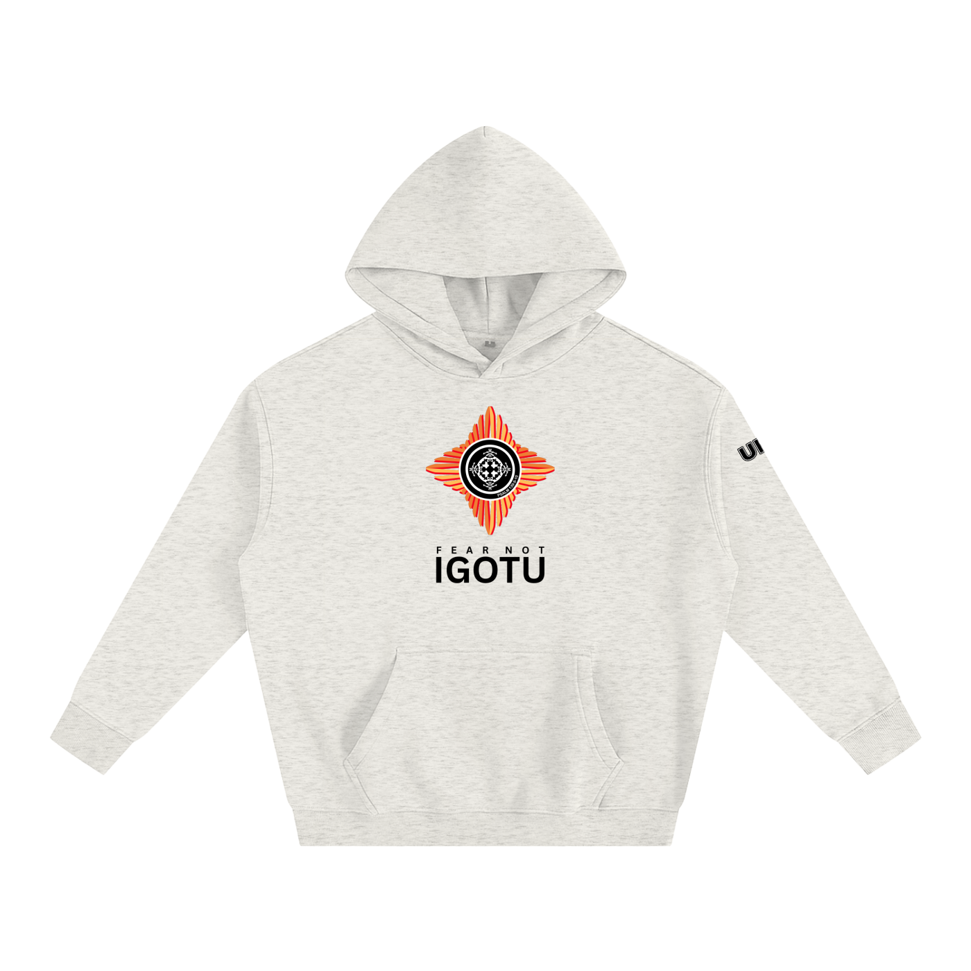 URD1 - Oversize Fleeced Hoodie -IGOTU-002