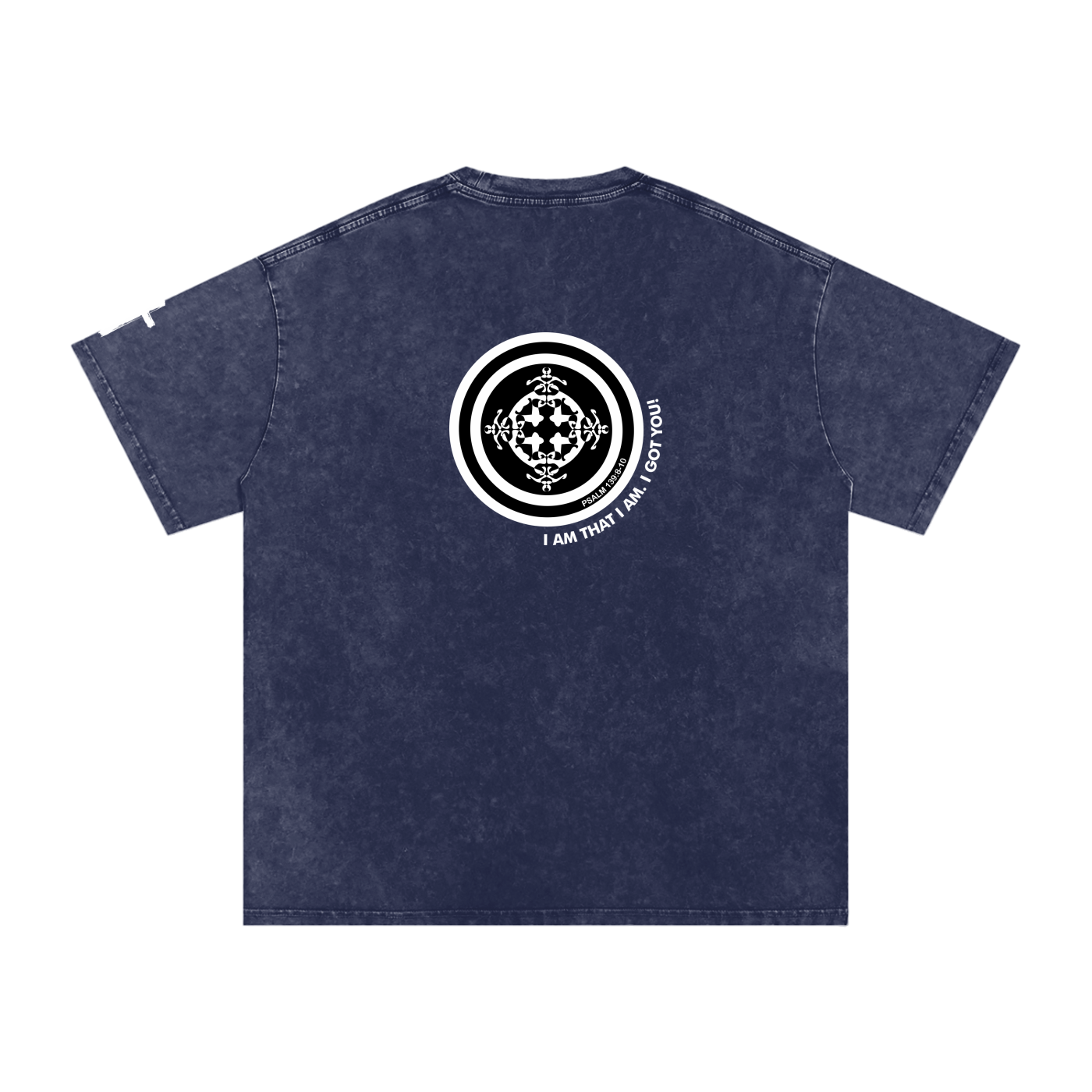 URD1 - Snow Washed Oversized Cotton T-Shirt - My Strength