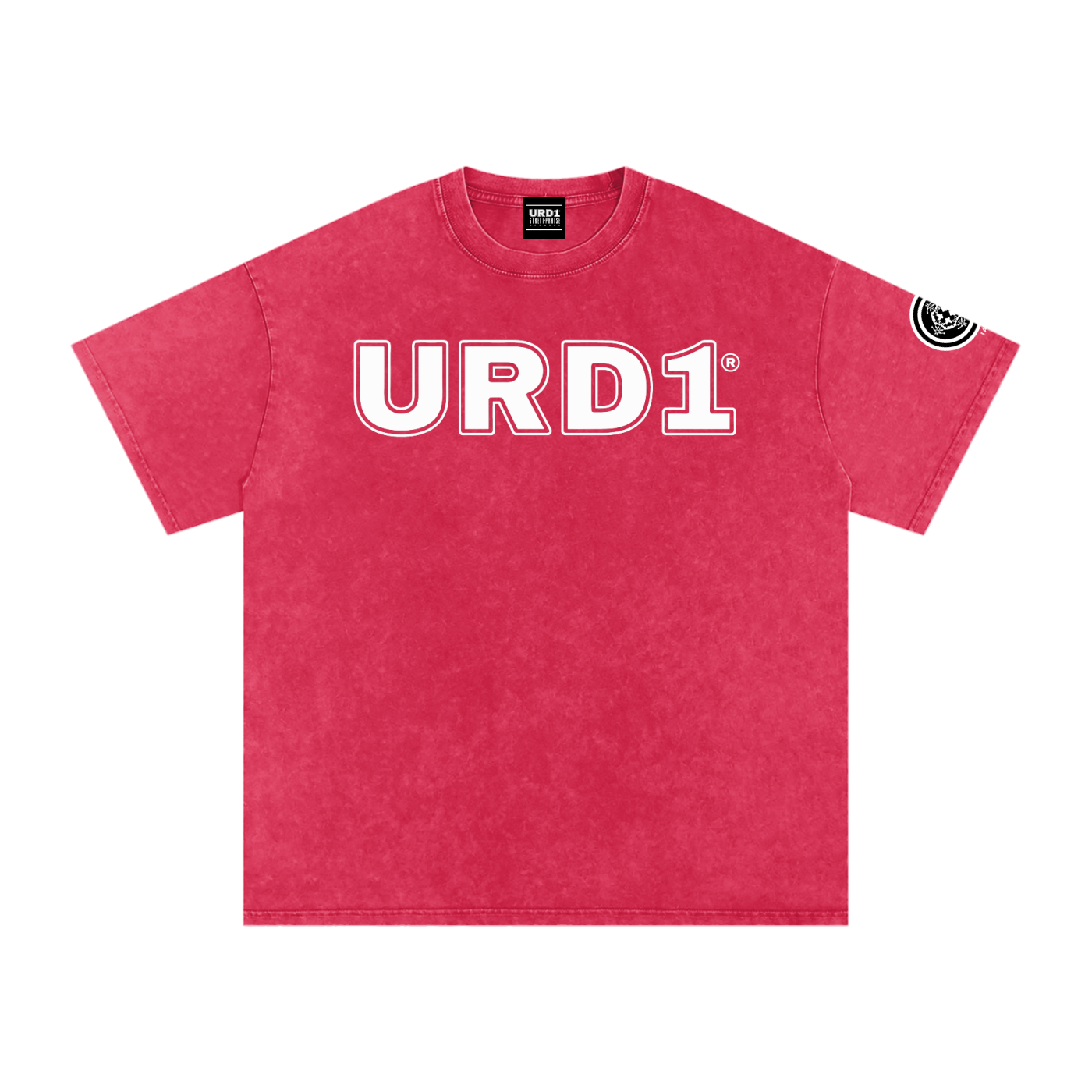 URD1 - Snow Washed Oversized Cotton T-Shirt-001