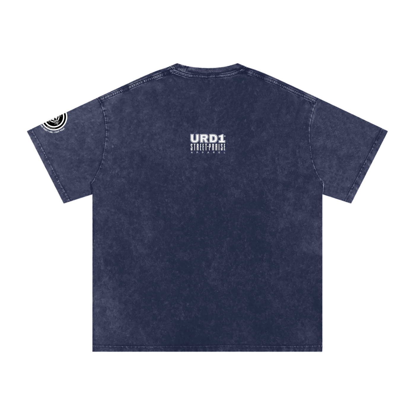 URD1 - Snow Washed Oversized Cotton T-Shirt-001