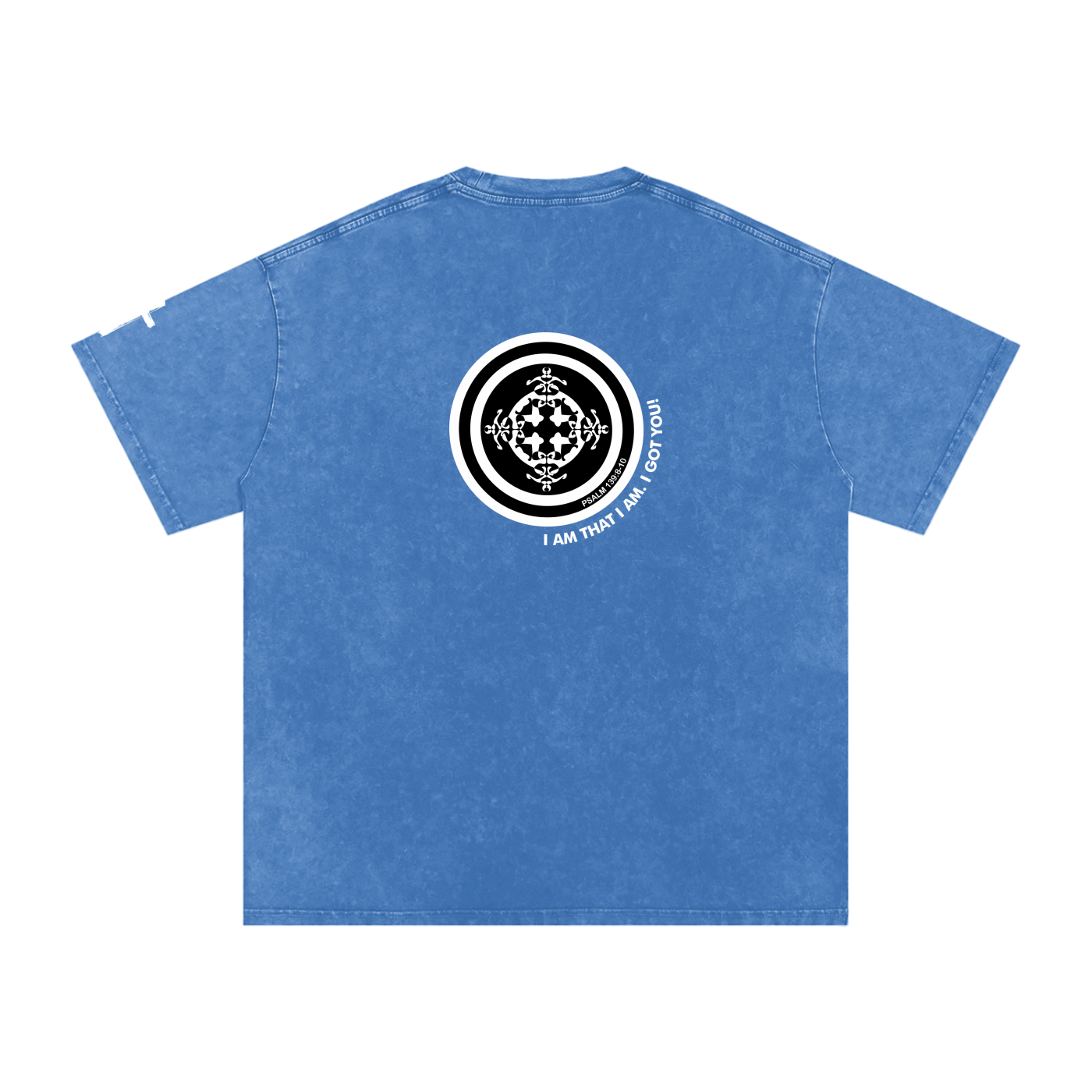 URD1 - Snow Washed Oversized Cotton T-Shirt - My Strength