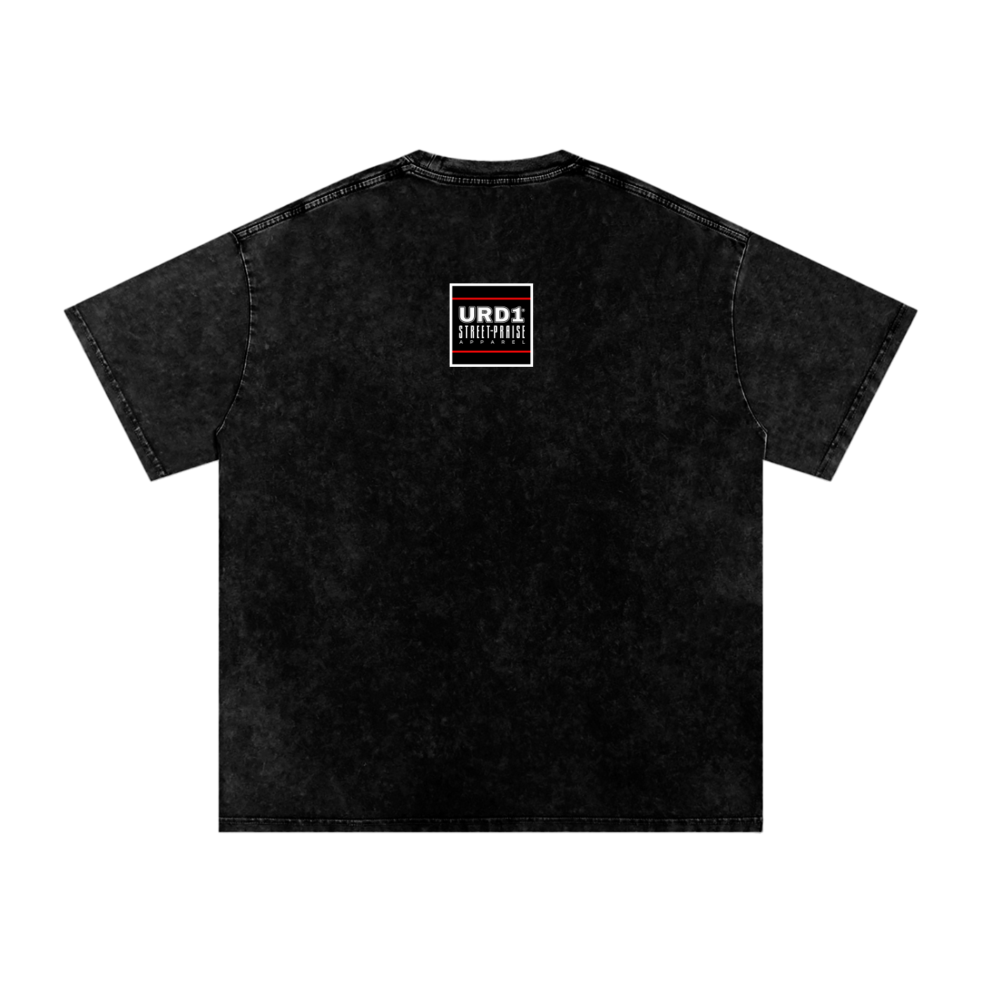 URD1- Snow Washed Oversized Cotton T-Shirt-GOD SEES