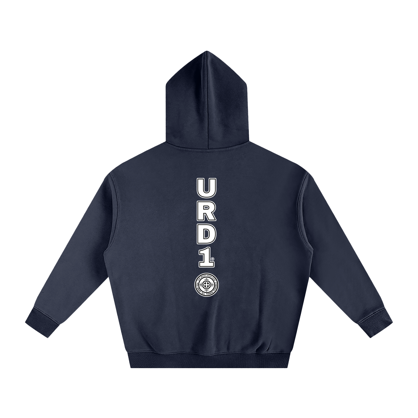 URD1-HOLY Is Your Name - Oversize Fleeced Hoodie