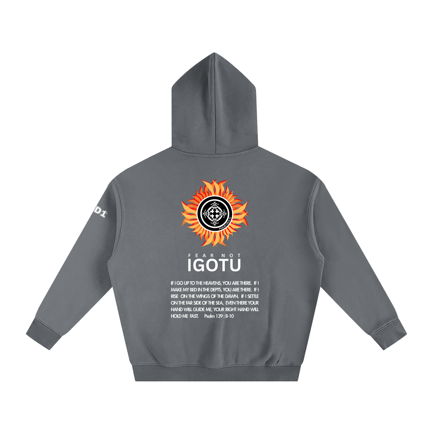 URD1 - Oversize Fleeced Hoodie - IGOTU-001