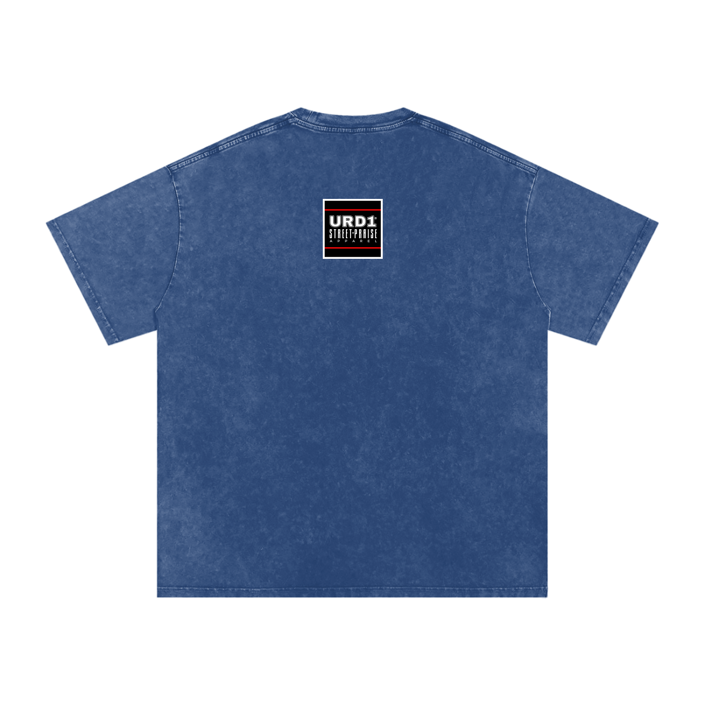 URD1 - Snow Washed Oversized Cotton T-Shirt - GOD KNOWS