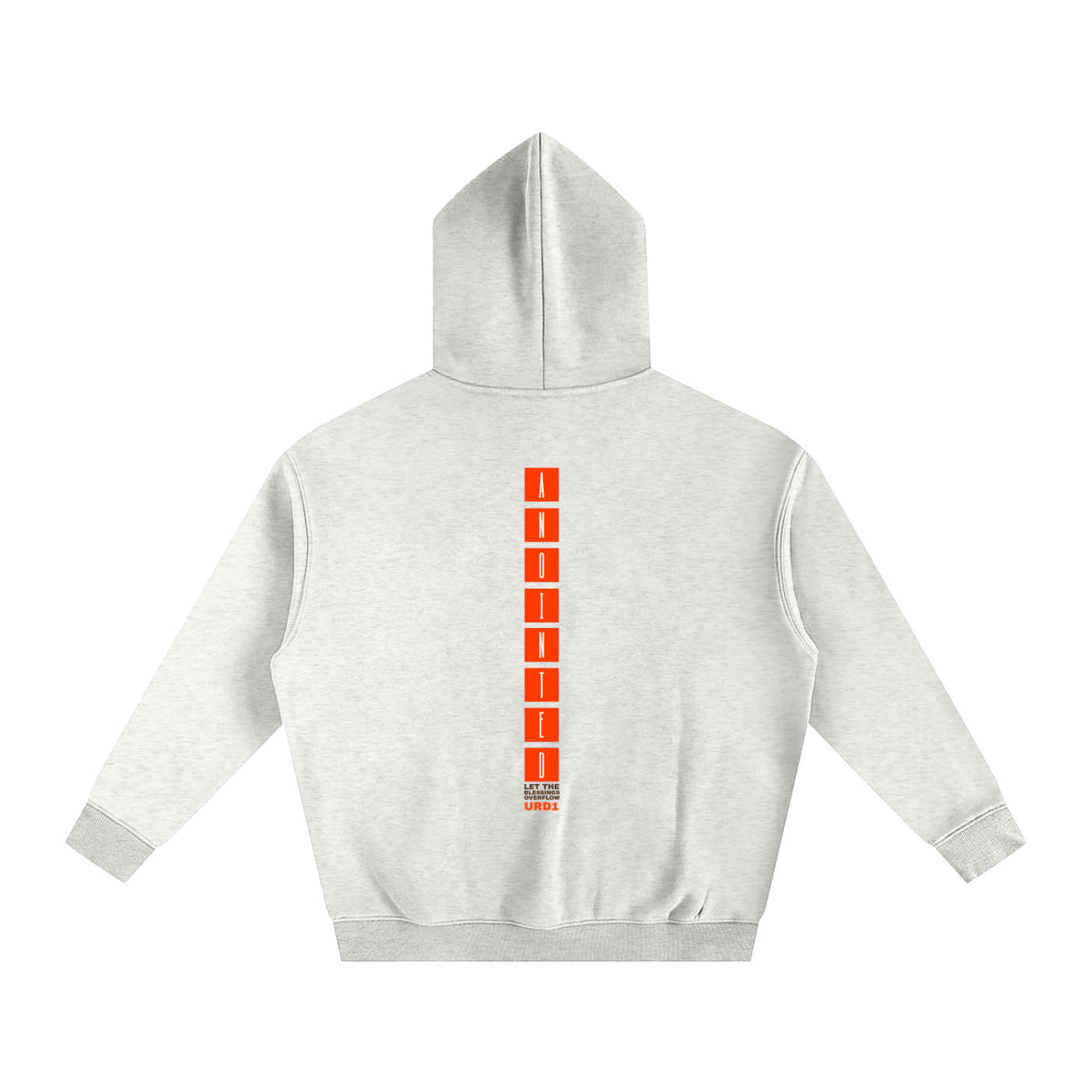 URD1 - "ANOINTED" - Oversize Fleeced Hoodie -LC01