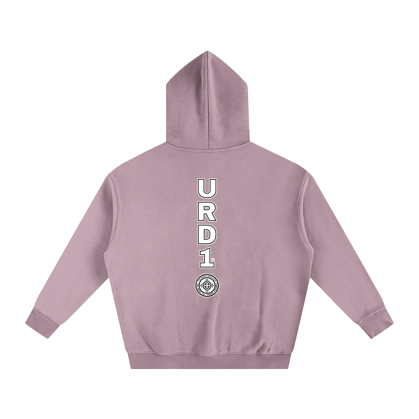URD1-HOLY Is Your Name - Oversize Fleeced Hoodie
