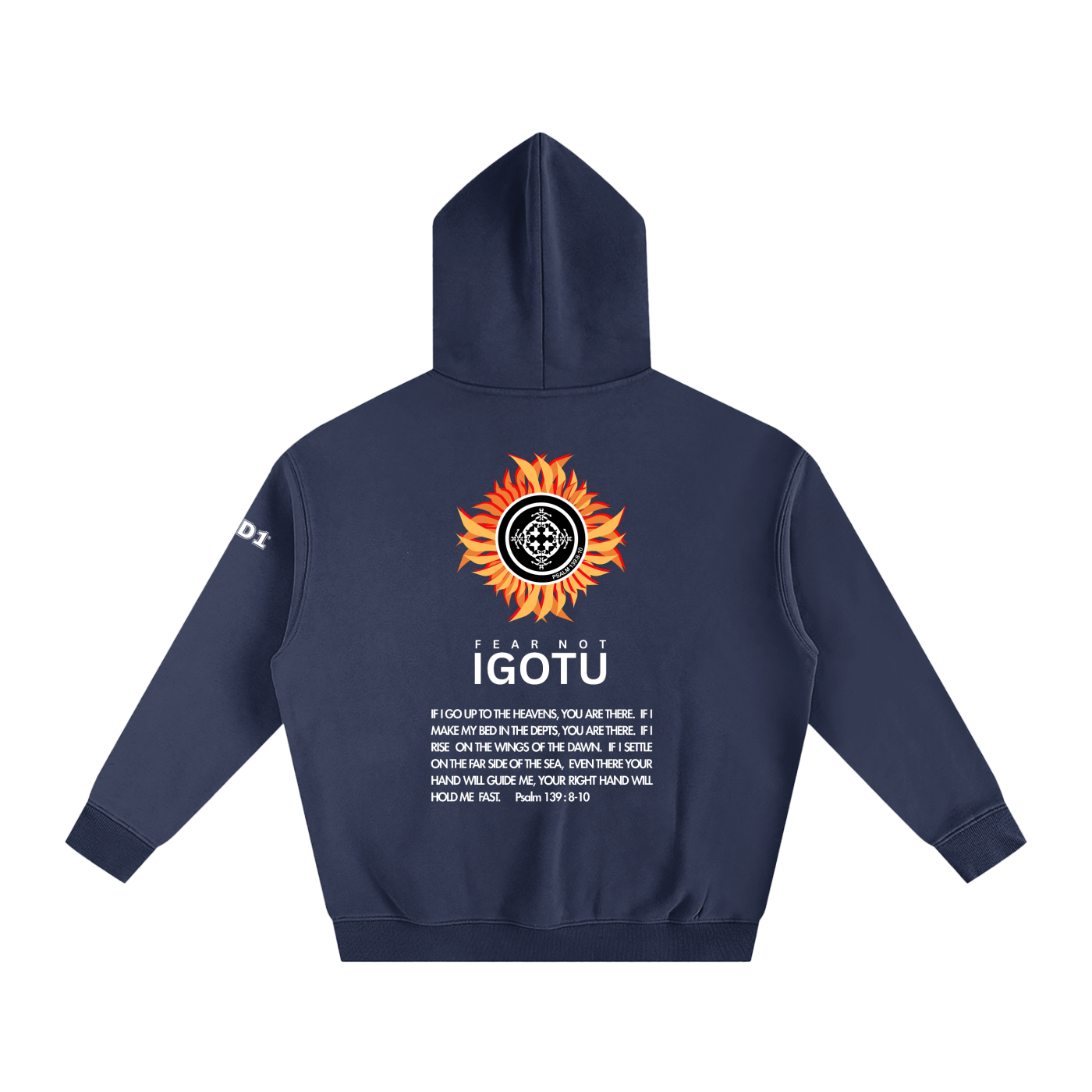 URD1 - Oversize Fleeced Hoodie - IGOTU-001