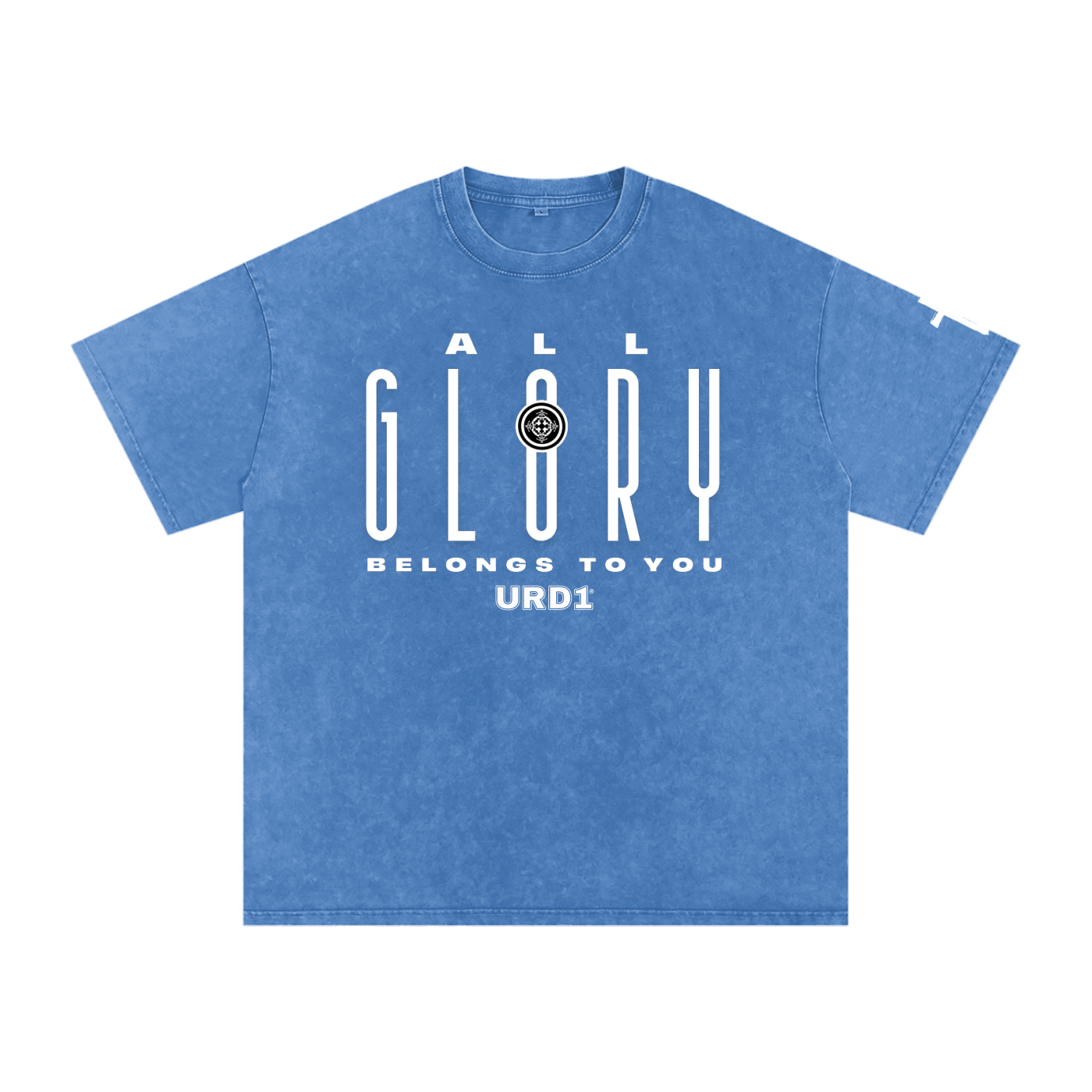 URD1 - Snow Washed Oversized Cotton T-Shirt - All Glory