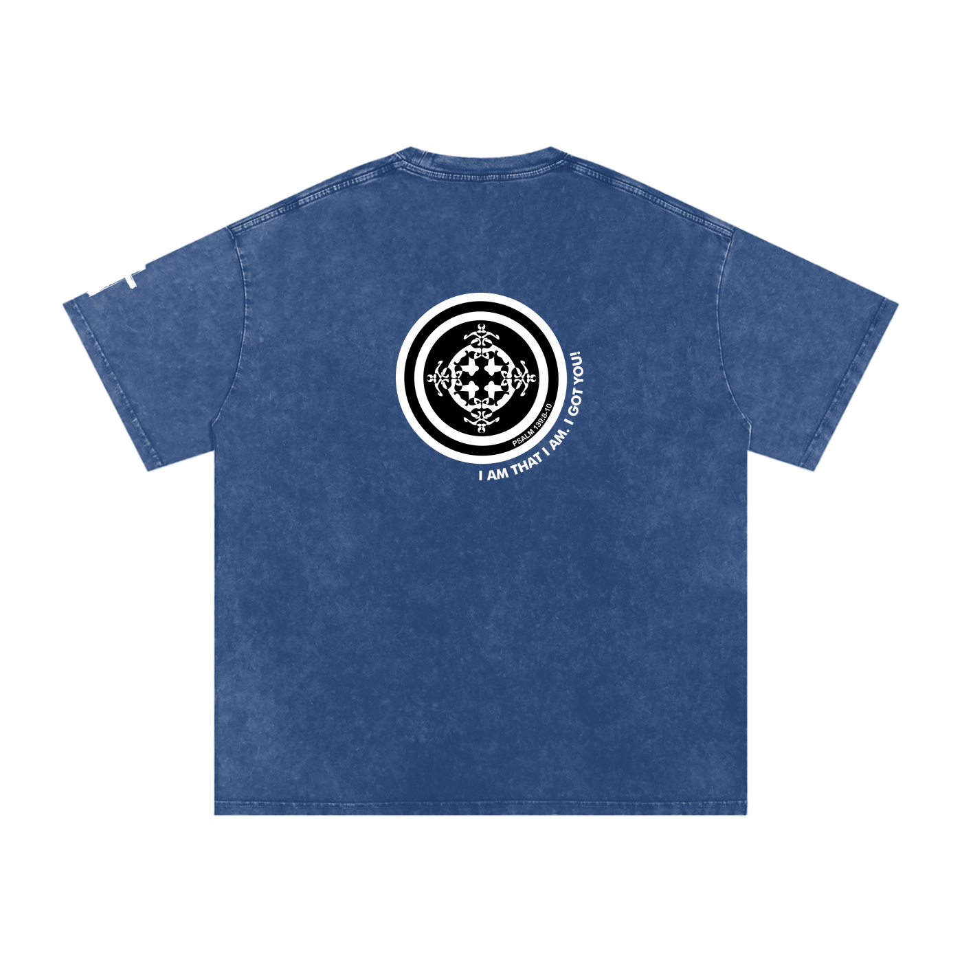 URD1 - Snow Washed Oversized Cotton T-Shirt - My Strength