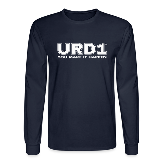 URD1 - Men Long Sleeve IMPACT T-Shirt - MIH - navy