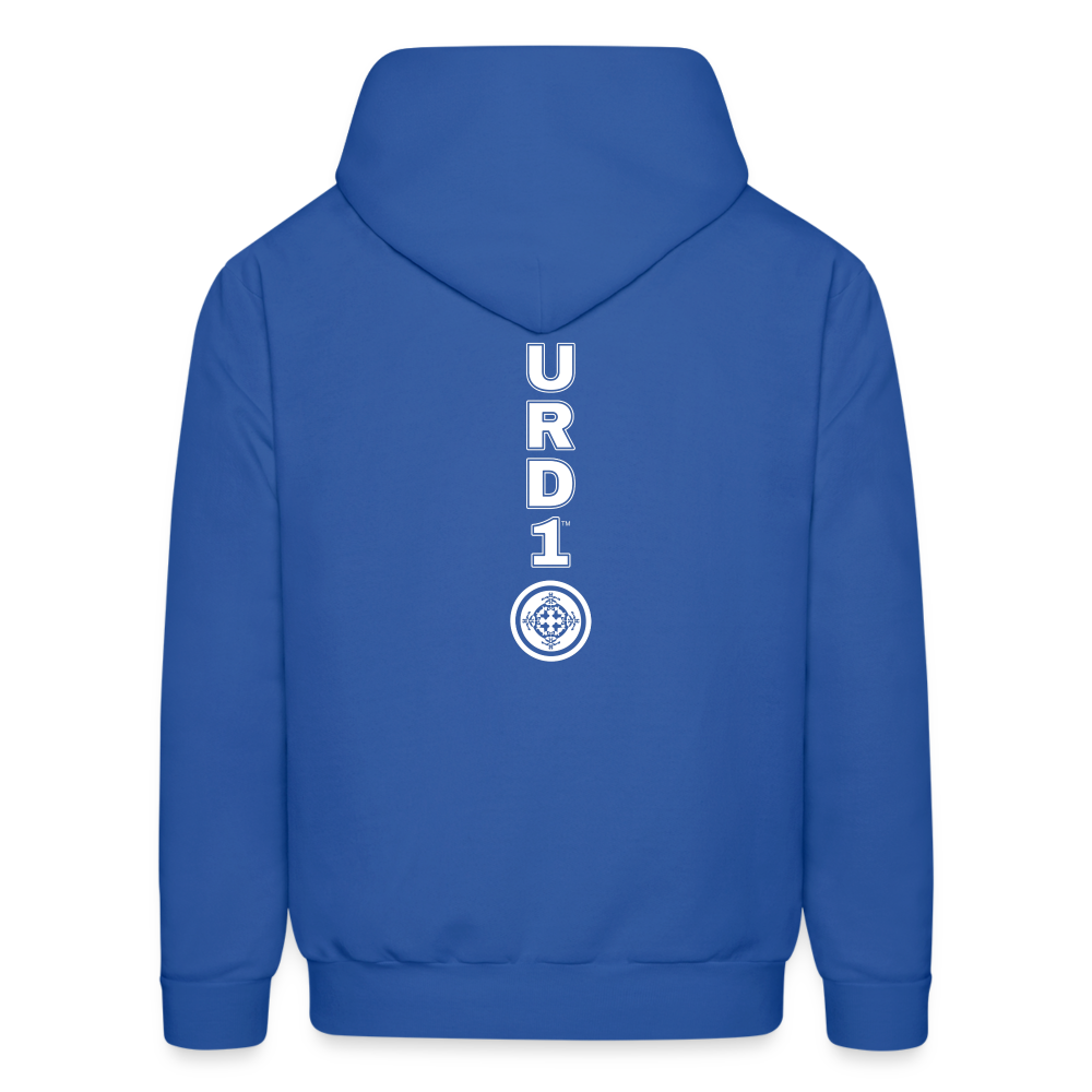 URD1- Jehovah Jireh - Men Impact Hoodie - royal blue
