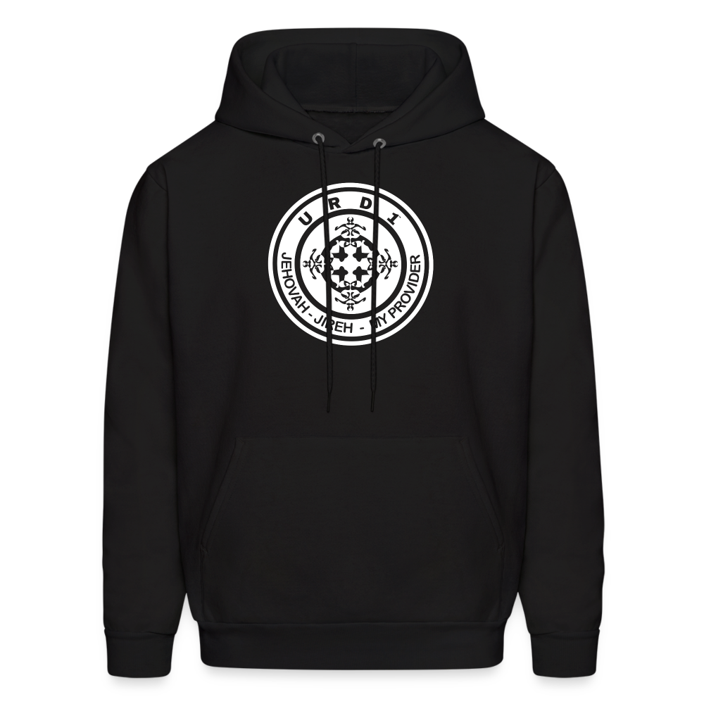 URD1- Jehovah Jireh - Men Impact Hoodie - black