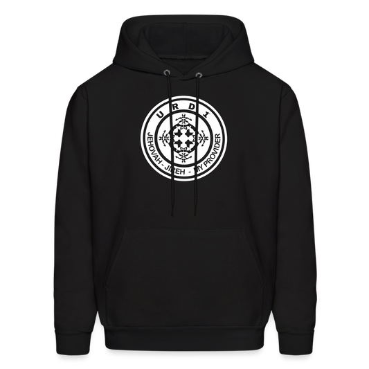 URD1- Jehovah Jireh - Men Impact Hoodie - black