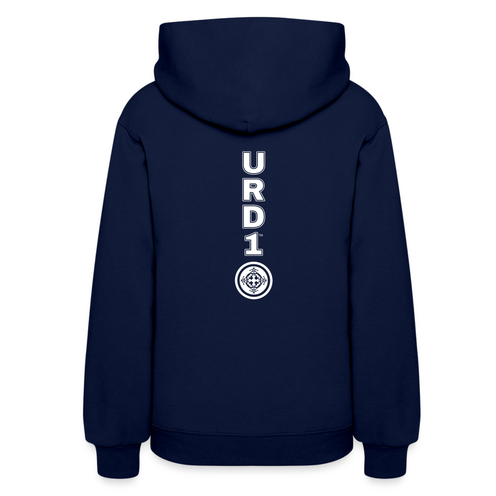 URD1- Jehovah Jireh - Women Impact Hoodie - navy