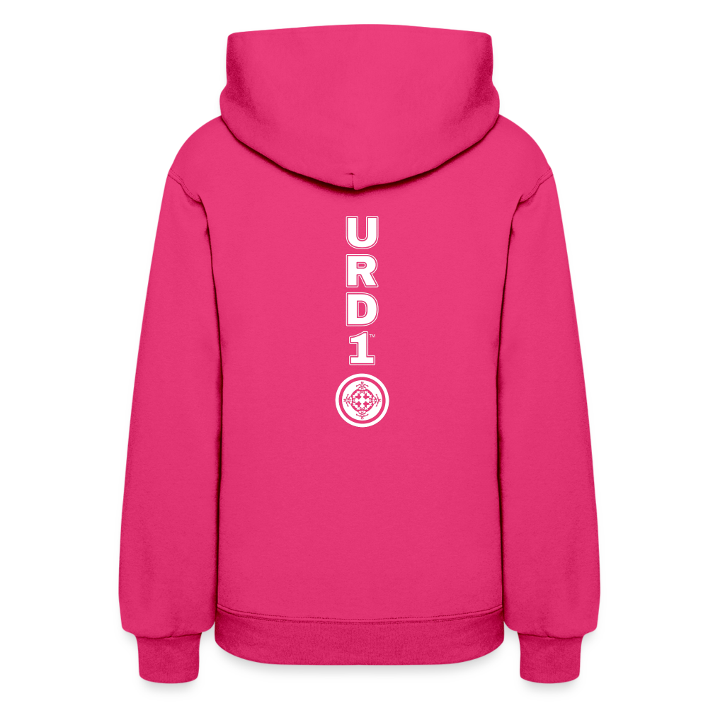 URD1- Jehovah Jireh - Women Impact Hoodie - fuchsia